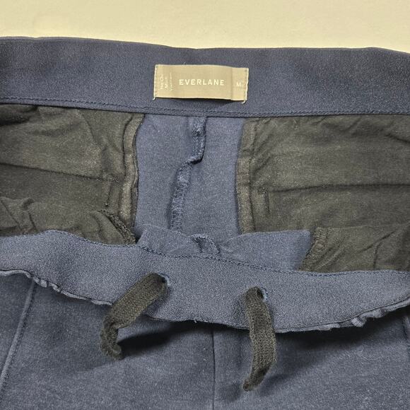 Everlane The Dream Pant M (28x24.5) Blue High Rise Front Seam Sweatpants Stretch - Picture 7 of 10